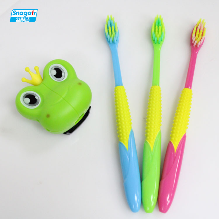 Kids PP+TPR (Soft Rubber) Cartoon Eco-friendly Oral Hygiene Tool