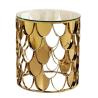 Buy cheap Apartment Circular Glass Top Coffee Side Table Combination from wholesalers