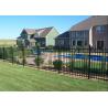 Buy cheap ISO Black H1.8m Decorative Wrought Iron Fence Panels For Commercial from wholesalers