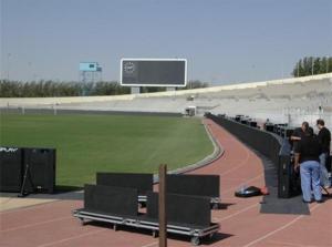 Wholesale 2R1G1B 20mm Football Pitch Advertising Boards , Ads Led Signs All Weather Designs from china suppliers