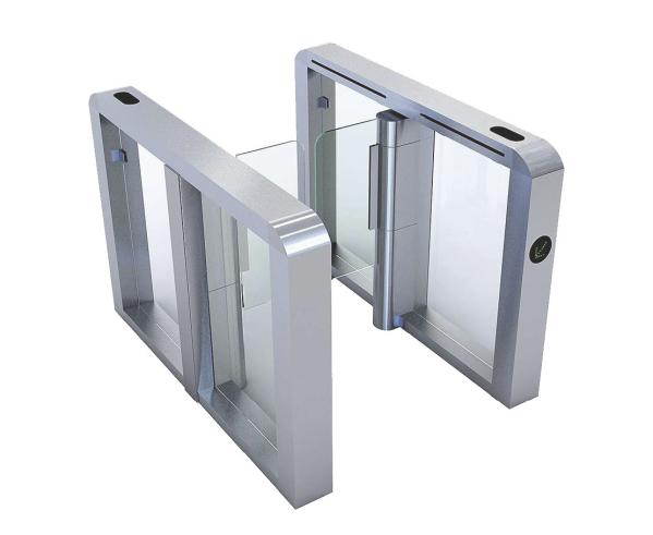 Buy cheap Outdoor ESD Turnstile Arc Shape Brake Cylinder Pendulum 304 Stainless Steel from wholesalers