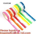 CRAYON SERIES, CARAYON WASHI TAPE,Dia3.7cm Animal Flower Whale Washi Tape Diary