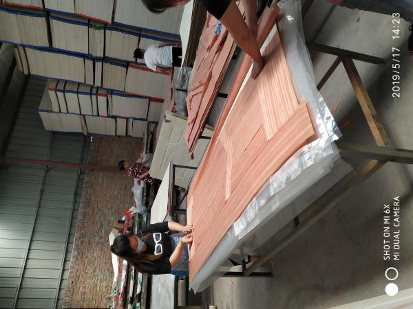 Buy cheap 2.7mm,3mm Teak Veneer PLYWOOD Door Skin/Teak Veneer Moulded PLYWOOD door skin from wholesalers