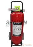 Wheel Marine Fire Extinguisher Trolly Dry Powder / CO2 Fire Extinguisher