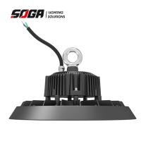 Buy cheap 75w High Lumen UFO High Bay Light IP65 With Black Aluminum Housing product