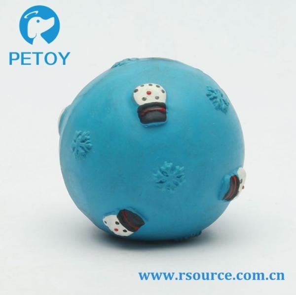 Buy cheap Lovely Christmas Latex toys durable dog ball toys from wholesalers