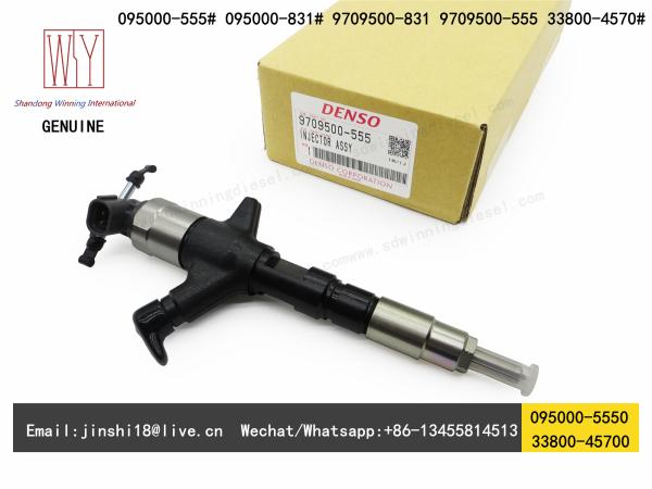 Buy cheap DENSO GENUINE AND BRAND NEW DIESEL FUEL INJECTOR 095000-5550, 33800-45700, 095000-8310 FOR HYUNDAI MIGHTY COUNTY HD78 3. from wholesalers