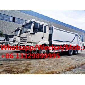 Buy cheap HOT SALE! Customized SHACMAN BRAND 6*4 LHD 18CBM garbage compactor truck for sale, 115tons compacted garbage truck from wholesalers