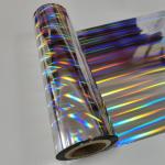 Wet Lamination Holographic Film Cold Lamination Polyester Metallized Film Roll