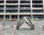 Buy cheap Popular Mirror Exterior Stainless Steel Sculpture Garden Ornaments 2.2 Meter from wholesalers