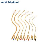 Buy cheap Male Female Latex Foley Catheter / Sterile Foley Catheter OEM Available product