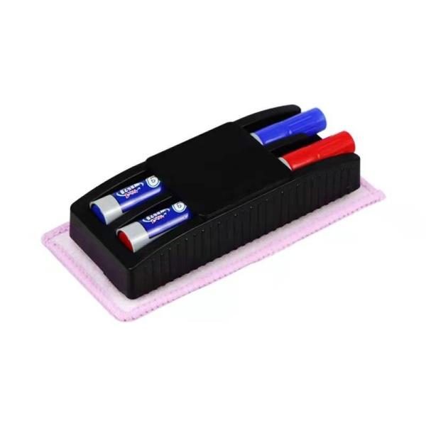Buy cheap Custom Plastic Magnetic Whiteboard Erasers With Pen Holder from wholesalers