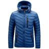 Buy cheap Men'S Winter Nylon Fabric Quilted Jacket With Detachable Hood from wholesalers