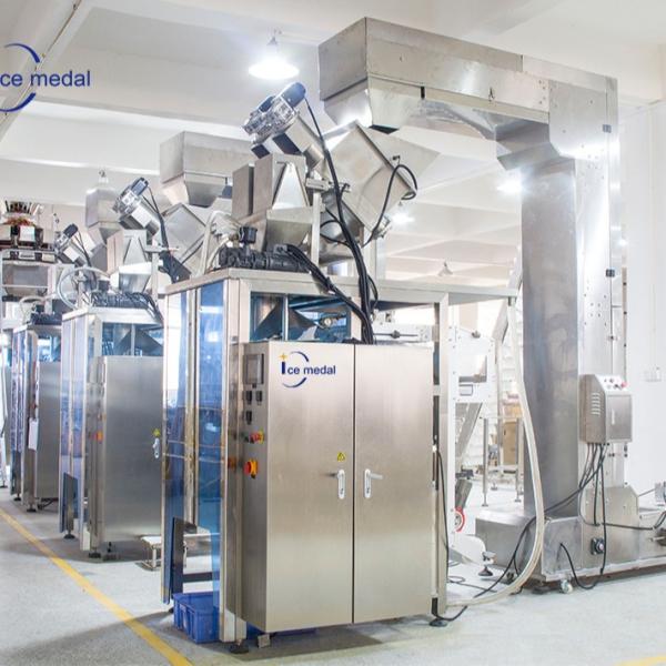 Buy cheap Commercial industrial Automatic Ice Packing Machine 750kg For Tube Ice from wholesalers