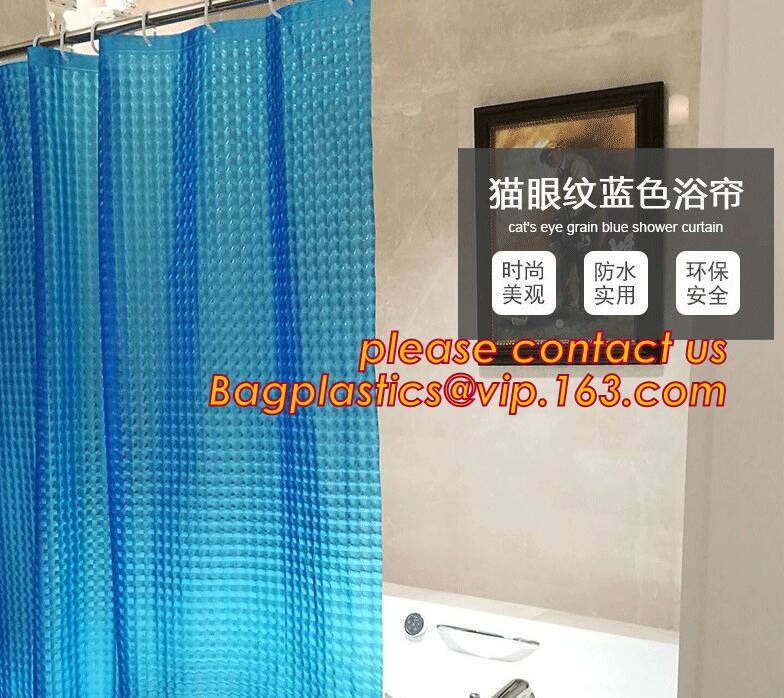 Stripe Hotel White Polyester Jacquard Shower Curtain,180x180cm maple leaf PEVA theme bathroom accessories shower curtain