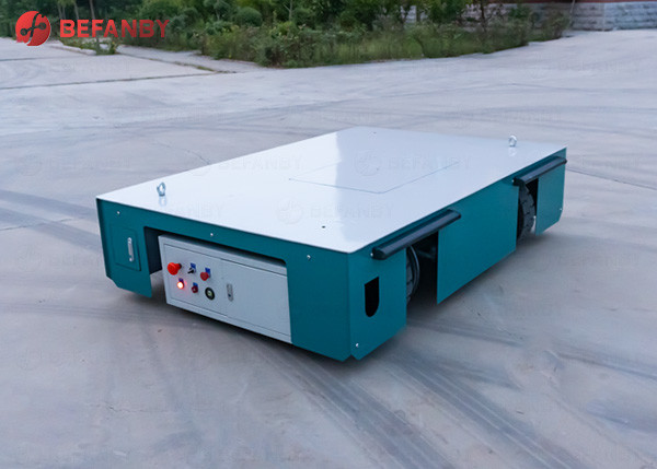Trackless Battery Powered Material Movement Trolley