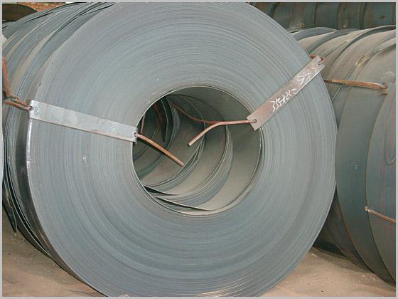 GB/T 700 Q195 / Q235 / Q345 Hot Rolled Steel Coils / Strip With 145 - 630 MM