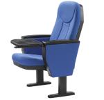 Theater / Auditorium Steel School Furniture Table And Chair With Armrest