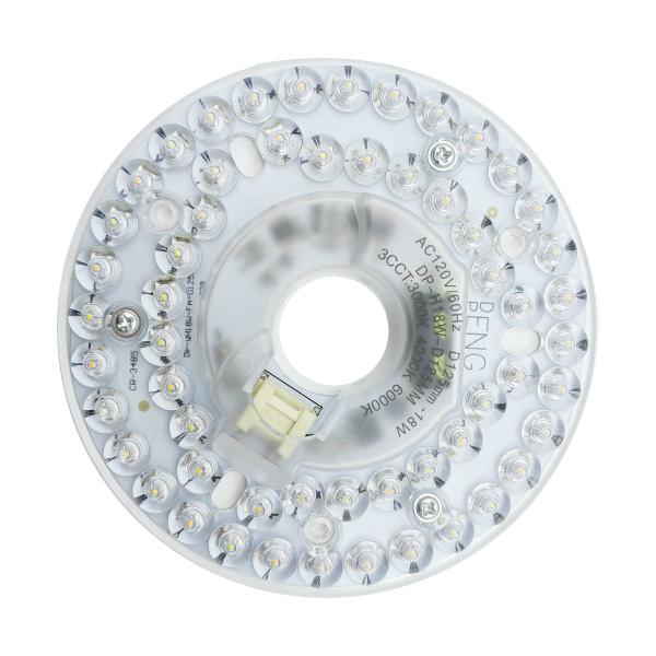 125mm 22W 4.92" Driverless Dia125mm ETL FCC Approved Led Ceiling Fan Light