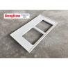 Buy cheap Lab Project Chemical Resistant Countertops Double Sink Hole Light Grey Color from wholesalers