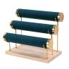 Buy cheap Velvet Detachable Jewelry Display Rack Stand 2 Tier Rack Watch Display Stand Holder from wholesalers