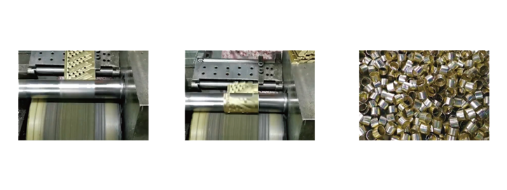 wrapped bronze plain bearing production