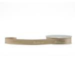 Christmas Gifts Champagne Satin Ribbon , Character Print Gold Satin Rope Ribbon