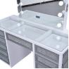 Buy cheap Led Mirrored Makeup Vanity Hollywood Dressing Table OEM from wholesalers