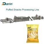 Cheese Puff Snack Machine Corn Puffed Snack Food Extruder Machine