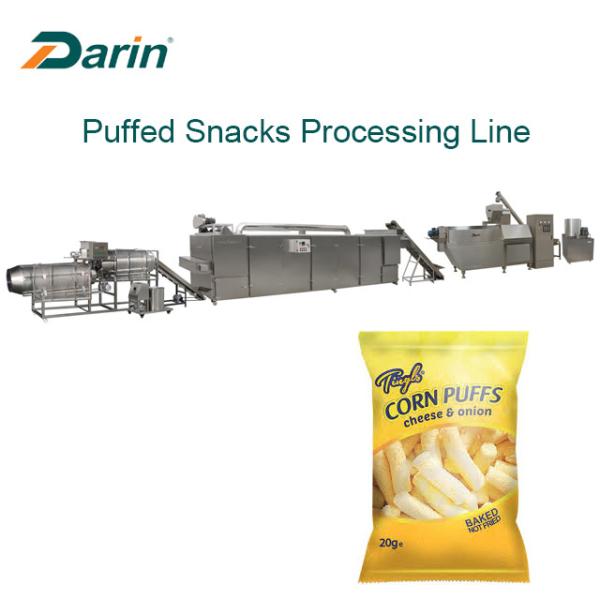 Buy cheap Cheese Puff Snack Machine Corn Puffed Snack Food Extruder Machine from wholesalers
