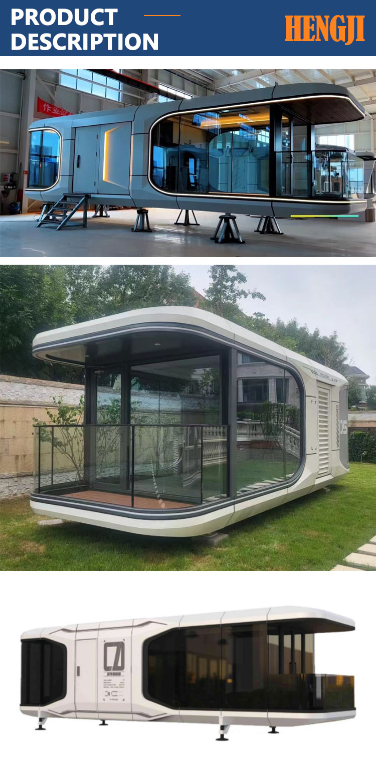 Prefab Portable Mobile House with Online Technical Support and Space Capsule House
