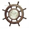 Buy cheap wooden sterring wheel clocks, rudder wheel clock, from wholesalers