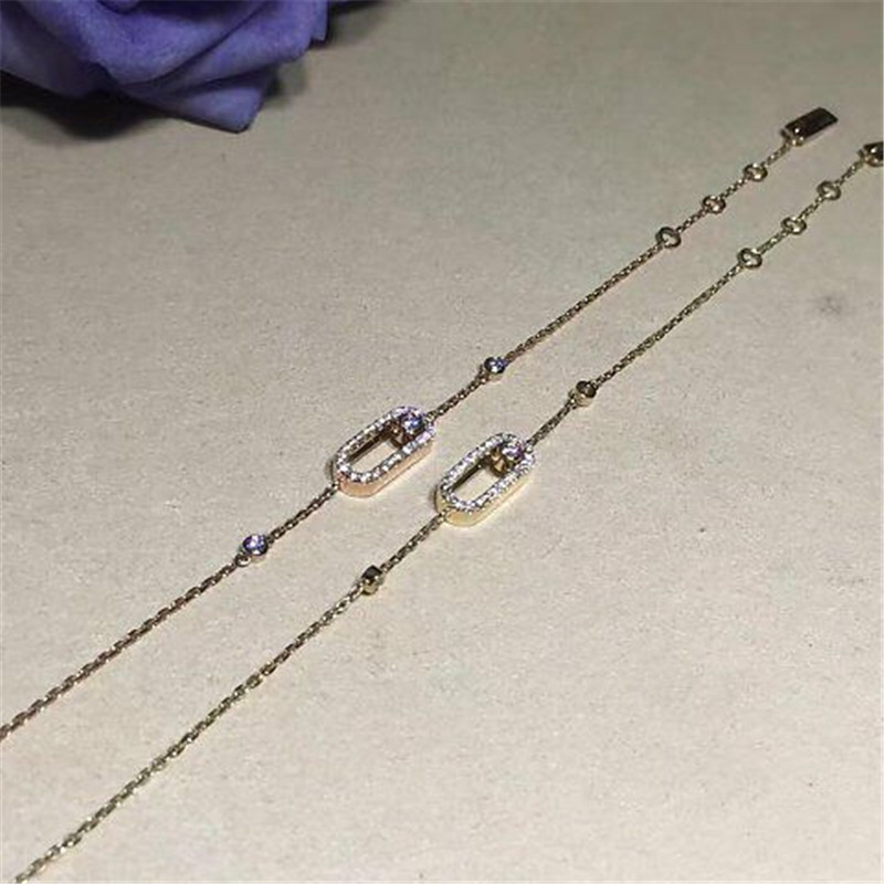 Luxury jewelry factory Luxury Jewelry diamond bracelet 18k white gold yellow gold rose gold diamond bracelet