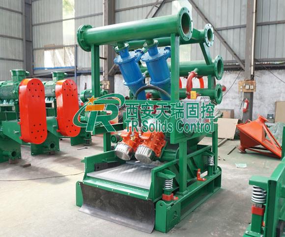 Buy cheap Oil Drilling Mud Removal Equipment Hydrocyclone Desilter Cleaner 580kg Weight from wholesalers