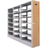 Buy cheap Library 2.0mm Thickness Stainless Steel Metal Storage Rack Library Shelving from wholesalers