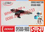 Common Rail Injector 095000-9800 8-98219181-0 For ISUZU