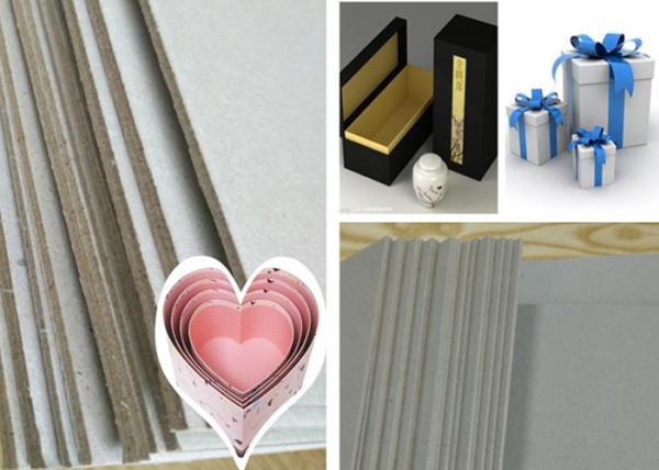 Quality 100% Recycled Materials Grey Chipboard Paper Stiff Grey Board For Boxes for sale