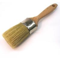 Buy cheap Diameter 2in Large Oval Paint Brush Pure Bristle For Cabinets 20.5cm Long product
