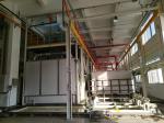 Touch Screen Control Powder Coating Line For Heavy Industry Equipment Customied