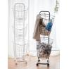 Buy cheap H1060mm Dirty Clothes Laundry Basket , Anti Corrosion Metal Wire Laundry Basket from wholesalers