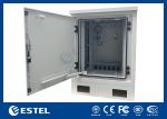19 Inch Rack Outdoor Equipment Enclosure 17U Height Temperature Controlled