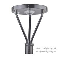 Buy cheap PIR Sensor 120LM/W SMD3030 25W Solar Led Post Light product