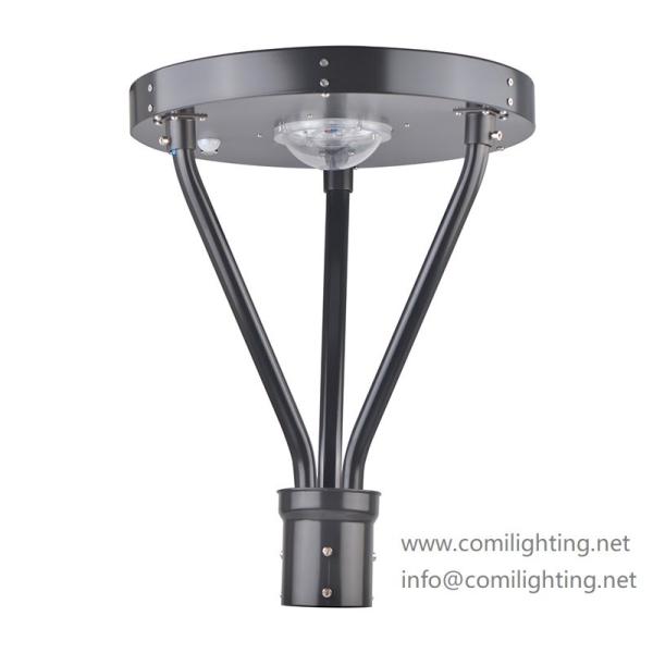 Buy cheap PIR Sensor 120LM/W SMD3030 25W Solar Led Post Light from wholesalers