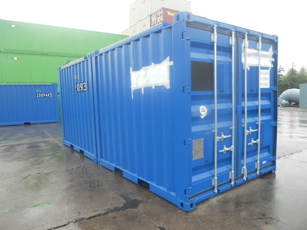 20ft Offshore Container DNV 2.7-1 Standard 6m Oil Drilling Closed Box 20ft Length Steel Floor Optional Sling