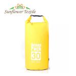 Black Blue Dry Bag Backpack Waterproof 5L / 10L / 20L / 30L Lightweight Backpack