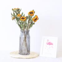 Buy cheap golden yellow 50cm Air Drying Sunflower Room Decor Bunches product