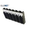 Buy cheap High Performance Sfp Jack Assembly 1x6 Ports Heat Sink Press Fit Mounting from wholesalers