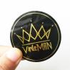 Buy cheap Round 5cm Diameter Gold Foil Stickers Weather Resistant UL approved from wholesalers