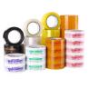 Buy cheap Polypropylene Clear Bopp Tape Bopp Adhesive Tape Bulk Gold Letters from wholesalers