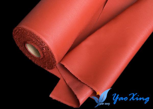 Buy cheap Red Silicone Coated Fiberglass Fabric For Fire Curtain And Flexible Joint from wholesalers